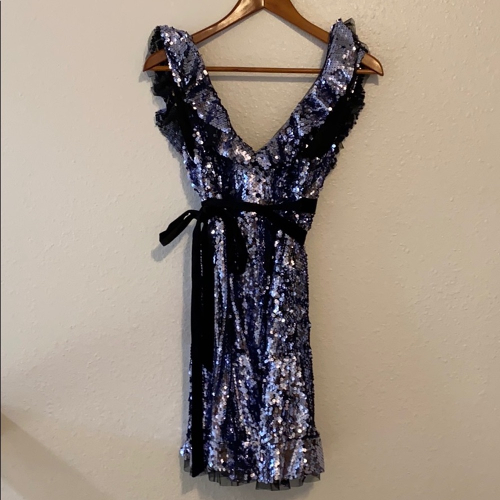 Joie Lavender Sequin Dress